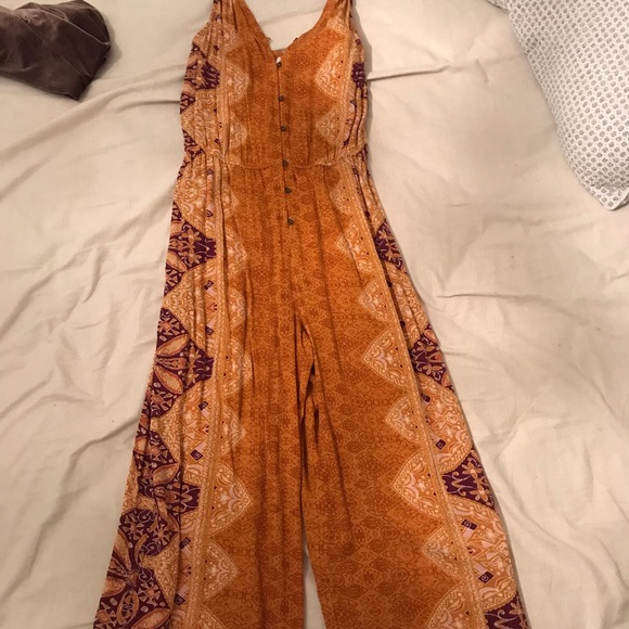 Xhilaration Dresses & Skirts - Burnt Golden Jumpsuit